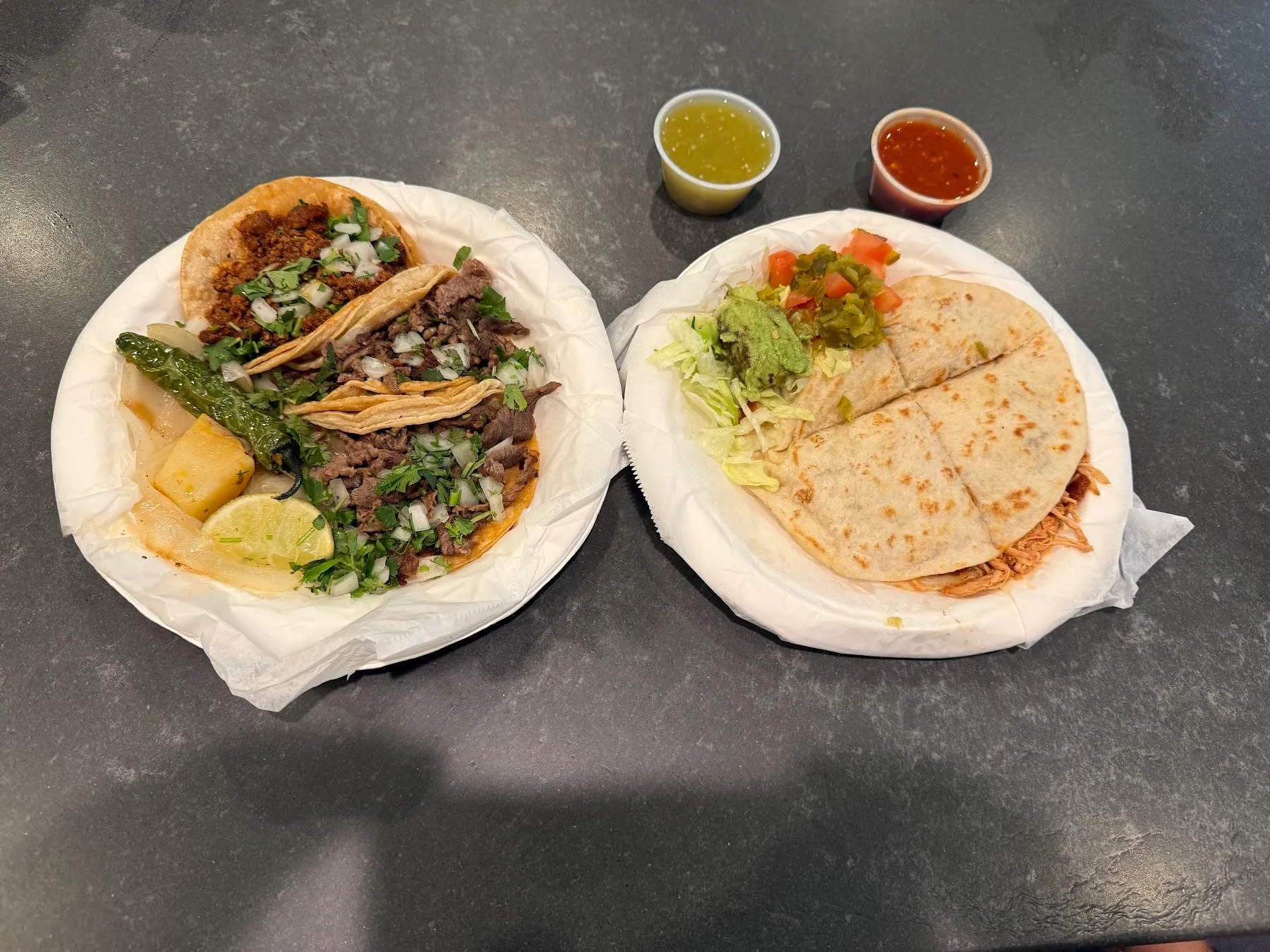 Tacos Ay Ay Ay street tacos and salsa